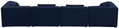 Cube - Linen Modular 4 Seat Sofa