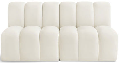 Arc - Velvet 2 Seats Modular Sofa