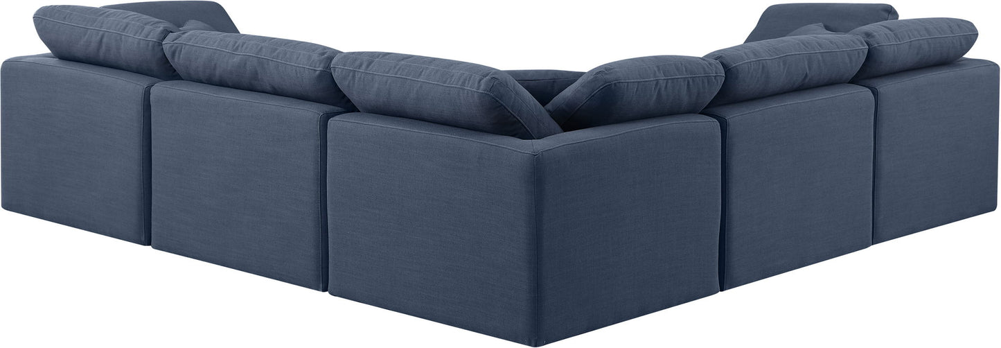 Indulge - Linen 5 Piece Modular Corner Sectional