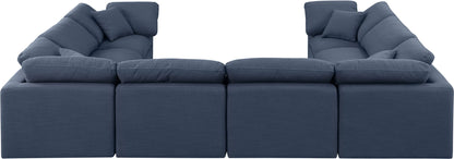 Indulge - Linen 8 Piece Modular Sectional