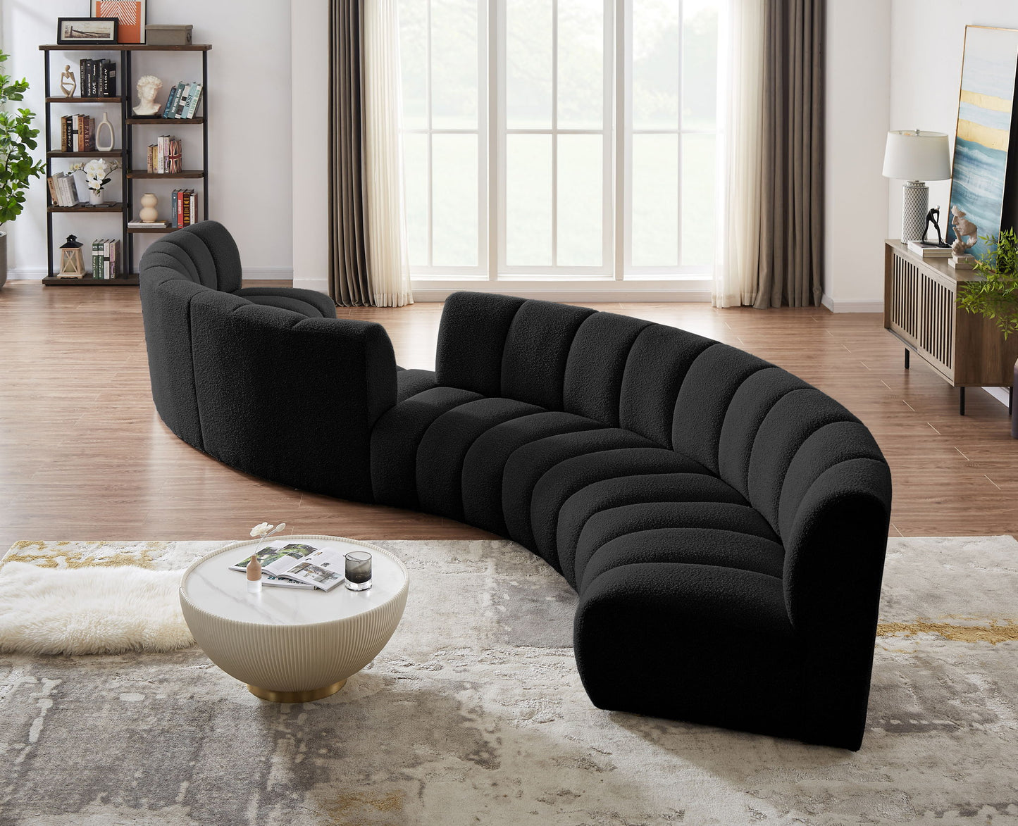 Infinity - 6 Piece Boucle Modular Sectional