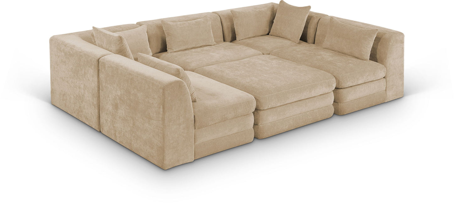 Stellar - 6 Piece Upholstered Modular Sectional