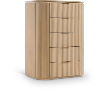 Astrid - Solid Wood And Oak Veneer Chest
