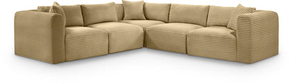 Shaggy - 5 Piece Modular Corner Sectional