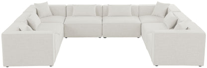 Cube - Linen 8 Piece Modular Sectional